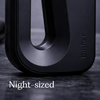 Detailed close-up of the Tanker's easy-hold handle and embossed tanker logo, designed for comfortable nighttime use
